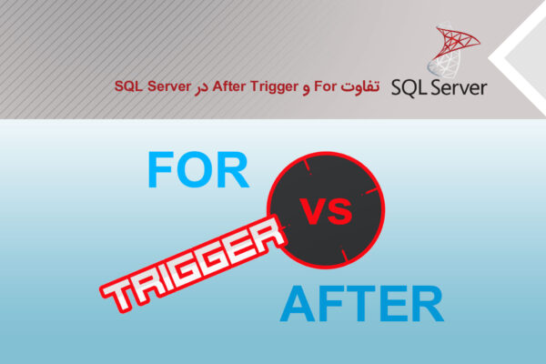 تفاوت For و After Trigger در SQL Server - ناب آموز